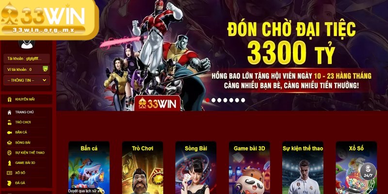 33WIN thưởng tiền 1000 tỷ - Sự kiện độc quyền hấp dẫn 2 Cách thức nhận ưu đãi 33WIN thưởng tiền 1000 tỷ