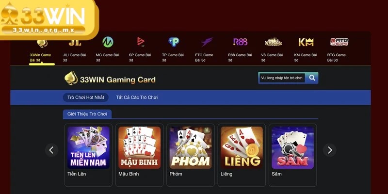 Game bài 33WIN - Địa điểm đánh bài trực tuyến đẳng cấp 1 Thông tin sơ lược về chuyên mục game bài 33WIN